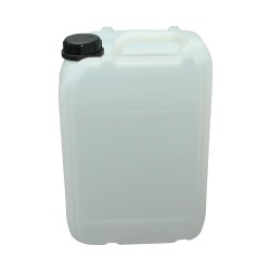 Plastic Jerry Can With Cap Clear 10 Litre